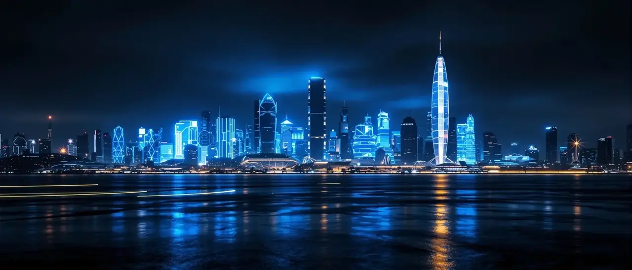 红豆短剧 APP 下载区霓虹灯牌背景